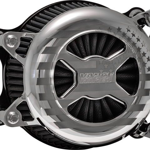 VANCE & HINES VO2 America Air Cleaner - Chrome - XL 72339FG - Team Dream Rides