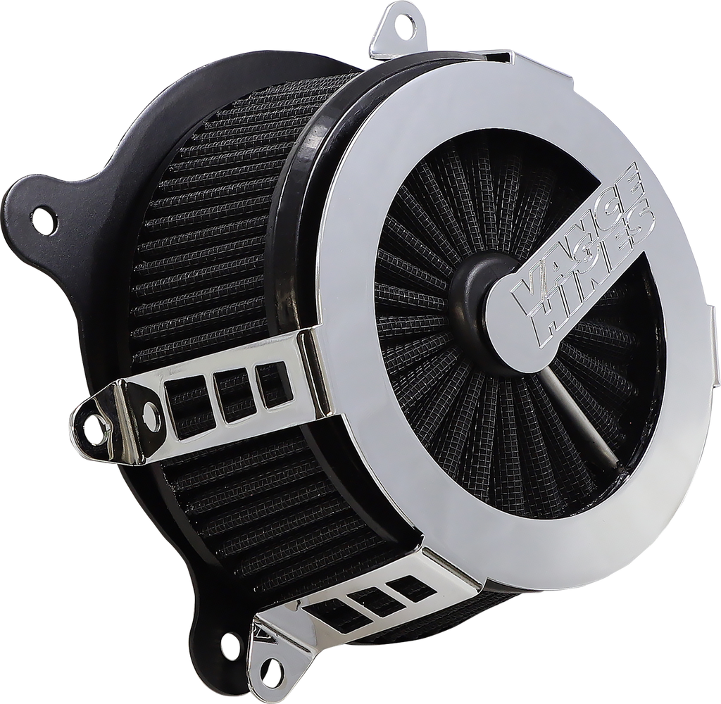 Vance & Hines VO2 Cage Fighter Air Intake Kit - Chrome (Part #70355)