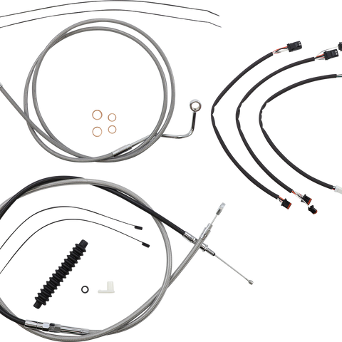 MAGNUM SHIELDING XR Handlebar Installation Kit - Stainless Steel/Chrome 589981 - Team Dream Rides