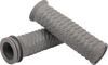 Thrashin Supply Co. Gray Bolt Grips TSC-2708-0 for V-Twin Motorcycles