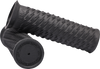 Thrashin Supply Co. Black Bolt Grips TSC-2708-1 for V-Twin Motorcycles