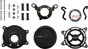 VANCE & HINES VO2 X Air Intake Kit - Black Contrast for Harley Touring and Softail Models (Part #42341)