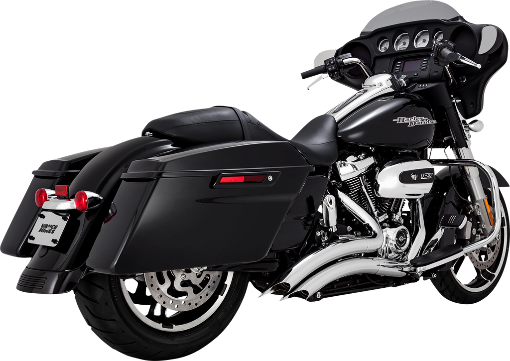 VANCE & HINES Big Radius Exhaust System - Chrome (Part Number 26373)