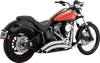 VANCE & HINES Big Radius Exhaust System - Chrome (Part 26369)