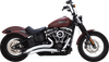 Vance & Hines Big Radius Exhaust System - Chrome (Part #26377)