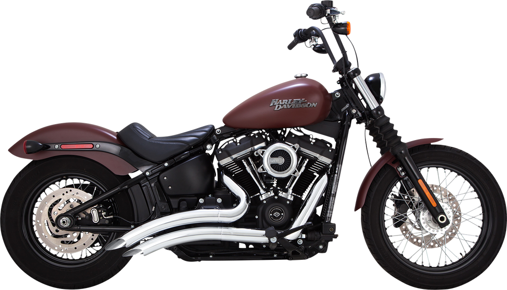 Vance & Hines Big Radius Exhaust System - Chrome (Part #26377)
