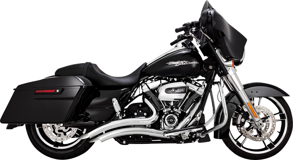 VANCE & HINES Big Radius Exhaust System - Chrome (Part Number 26373)