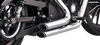 Vance & Hines Shortshots Staggered Exhaust System with PCX Technology - Chrome 17329