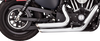 Vance & Hines Shortshots Staggered Exhaust System with PCX Technology - Chrome 17329