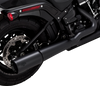 Vance & Hines Pro Pipe Exhaust System - Black 47387 with PCX™ Technology
