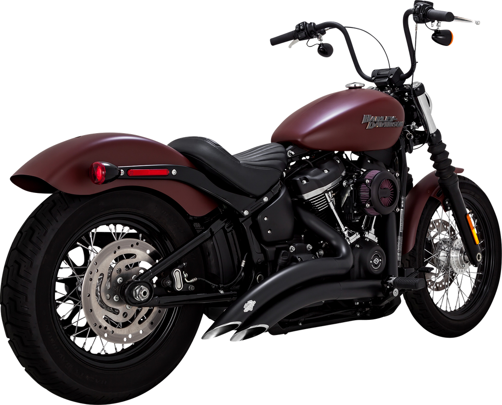 Vance & Hines Big Radius Exhaust System - Black (Part 46377)
