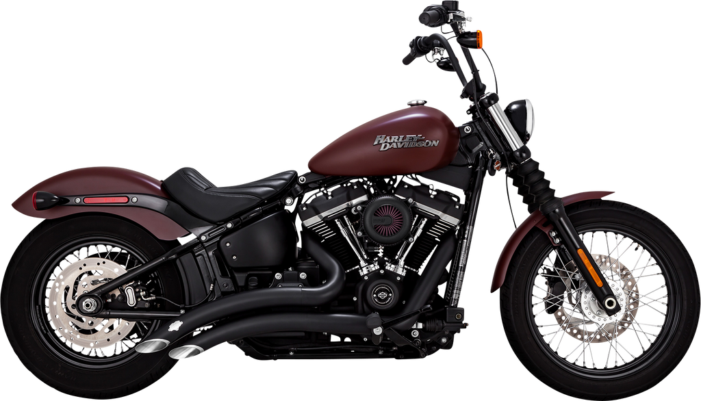 Vance & Hines Big Radius Exhaust System - Black (Part 46377)