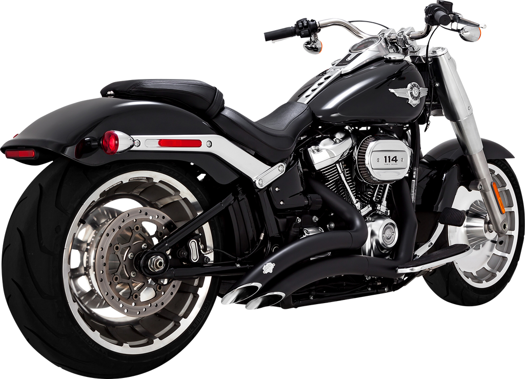 Vance & Hines Big Radius Exhaust System with PCX Technology - Black 46375