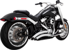 Vance & Hines Big Radius Exhaust System - Chrome (Part 26375)