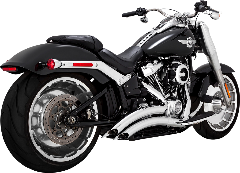 Vance & Hines Big Radius Exhaust System - Chrome (Part 26375)