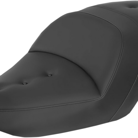 SADDLEMEN Roadsofa* Pillow Top Seat - Without Backrest - Black H23-20-181 - Team Dream Rides