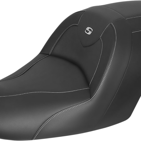 SADDLEMEN Roadsofa* Carbon Fiber Seat - Carbon Fiber - without Backrest - GL1800 '14-'17 H23-20-185 - Team Dream Rides