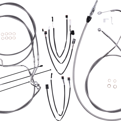 MAGNUM SHIELDING XR Handlebar Installation Kit - Stainless Steel/Chrome 5891192 - Team Dream Rides