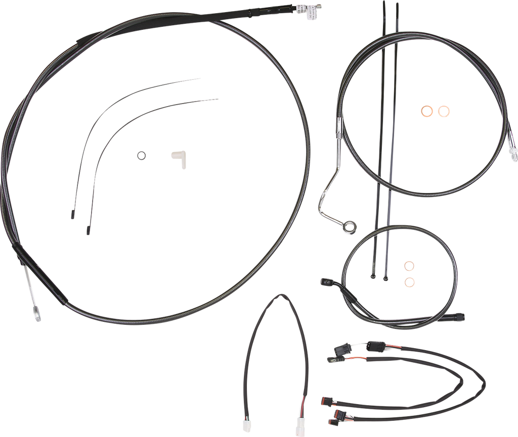 MAGNUM SHIELDING Black Pearl* Designer Handlebar Installation Kit 487981 - Team Dream Rides