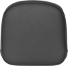 SADDLEMEN RoadSofa™ Sissy Bar Pad for Harley-Davidson FL Models 1999-2023, Black with Black Stitching - Part 040747