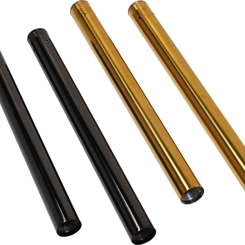 Arlen Ness 49mm Fork Tube - 23.75 inch Gold for Custom Motorcycle Front Ends (Part #121-004)
