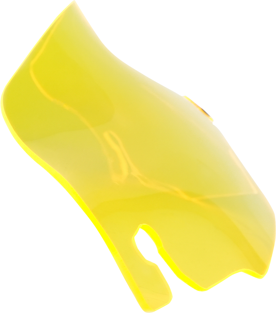 KLOCK WERKS Ice Kolor Flare Windshield, Yellow Ice, for 1996-2013 Harley-Davidson FLHT and FLHX, KWW-01-0654