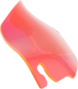 KLOCK WERKS Pink Ice Flare Windshield for 1996-2013 FLHT and FLHX, KWW-01-0655