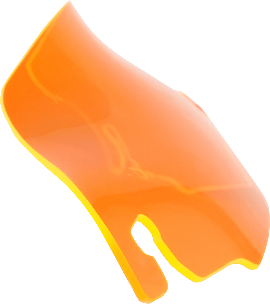 Klock Werks Ice Flare Windshield, Orange Ice, for 1996–2013 FLHT and FLHX, KWW-01-0653