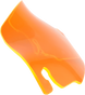 Klock Werks Ice Flare Windshield, Orange Ice, for 1996–2013 FLHT and FLHX, KWW-01-0653
