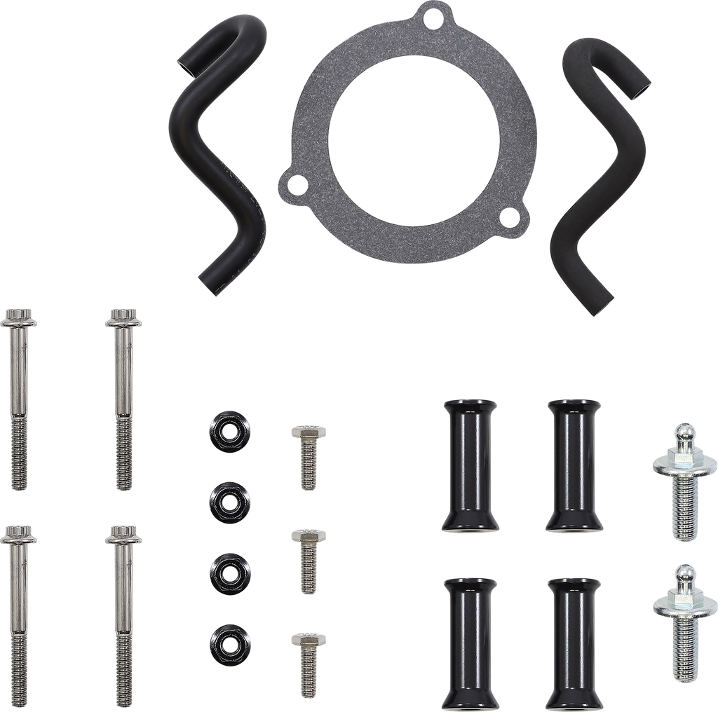 Vance & Hines VO2 Blade Air Intake - Black Contrast Part #40393 for V-Twin Motorcycles