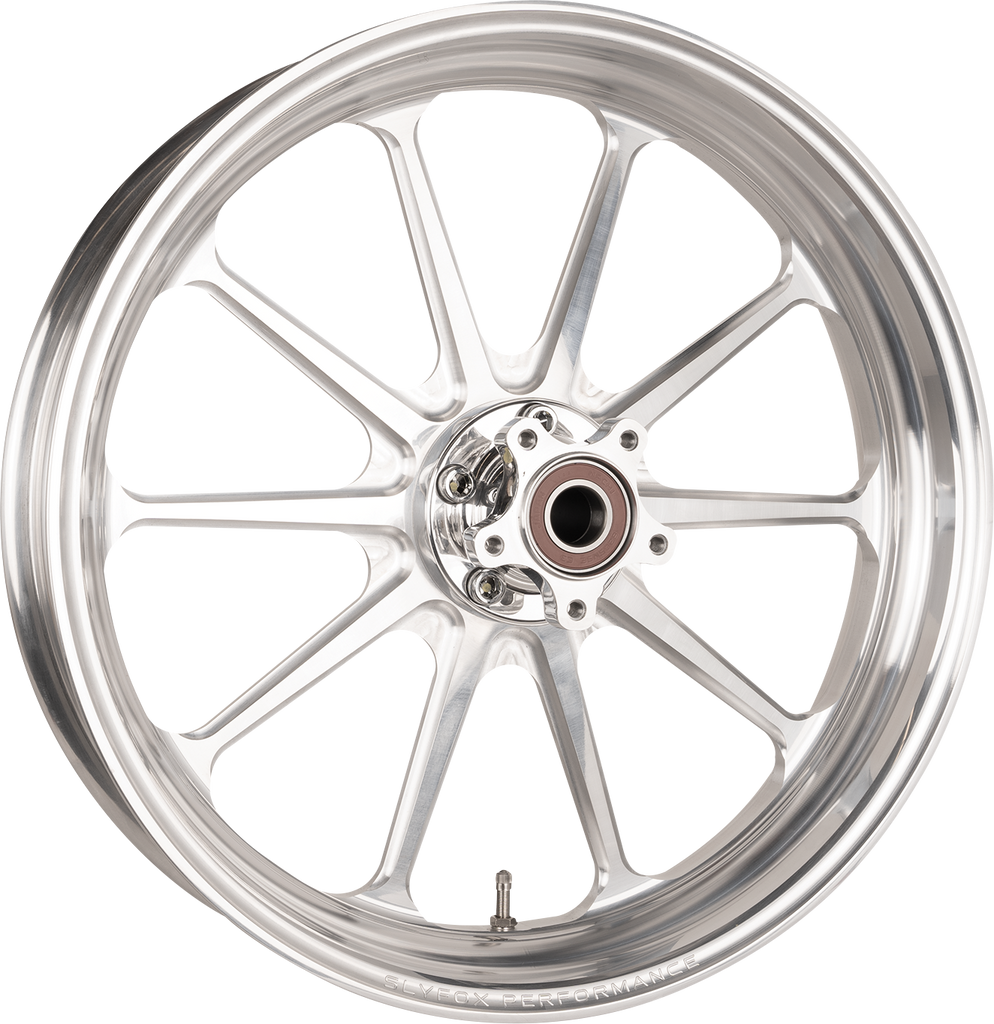 SLYFOX Wheel - Track Pro - Front - Dual Disc/without ABS - Machined - 17x3.5 12027706RSLYAPM - Team Dream Rides