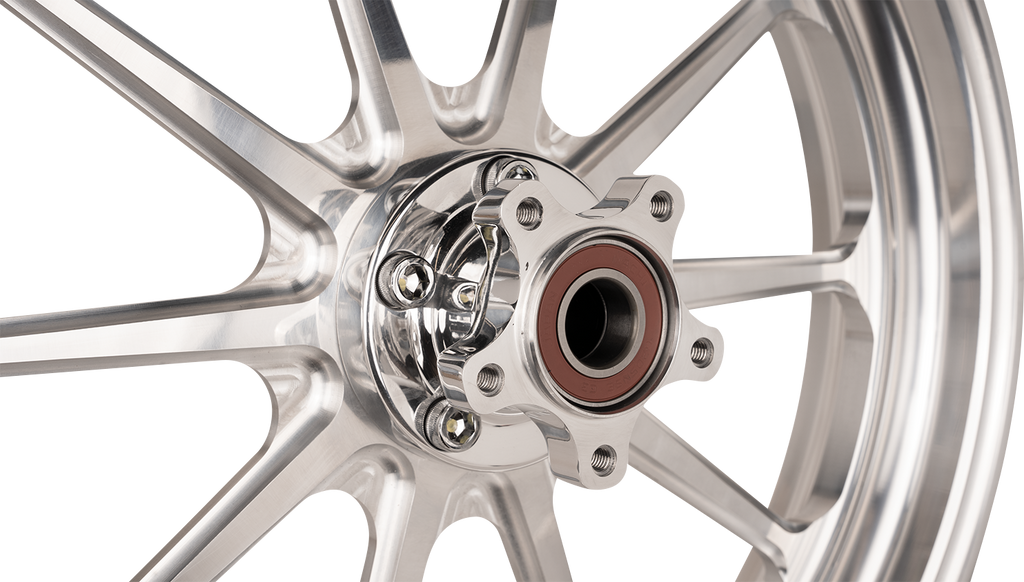 SLYFOX Wheel - Track Pro - Front - Dual Disc/without ABS - Machined - 17x3.5 12027706RSLYAPM - Team Dream Rides