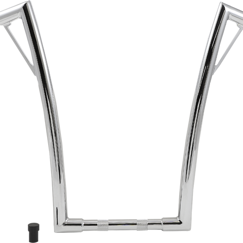 Burly Brand Louie Handlebar - 19 Inch Chrome B12-7011C