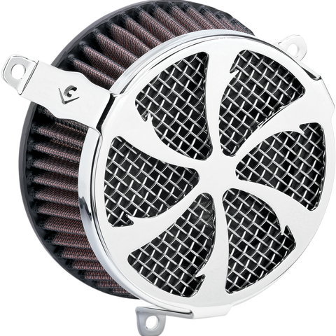 COBRA Air Cleaner Kit - Chrome 06-0133-01-SB - Team Dream Rides