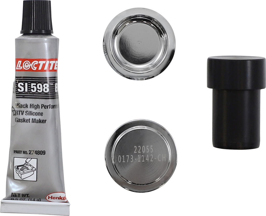 BURLY BRAND Louie Handlebar - Louie B - 16" Chrome B12-7005C