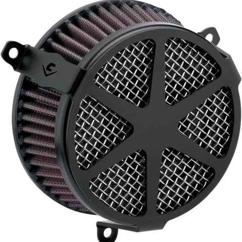COBRA Air Cleaner Kit - Black 06-0467-04B-SB - Team Dream Rides