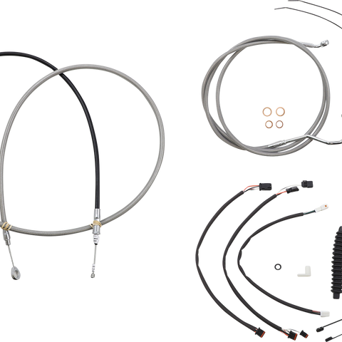 MAGNUM SHIELDING XR Handlebar Installation Kit - Stainless Steel/Chrome 589982 - Team Dream Rides