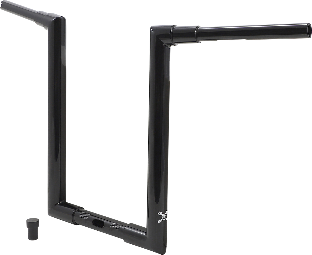 Burly Brand Jason Handlebar - 16 Inch Black B12-6092B – Classic Ape Hanger Style