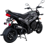 Vance & Hines Upsweep Exhaust System - Black (Part #48241)