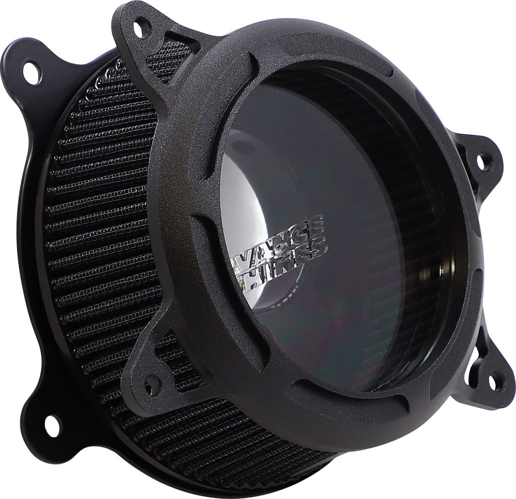 Vance & Hines VO2 Insight Air Intake Kit - Black Wrinkle (Part 41077)