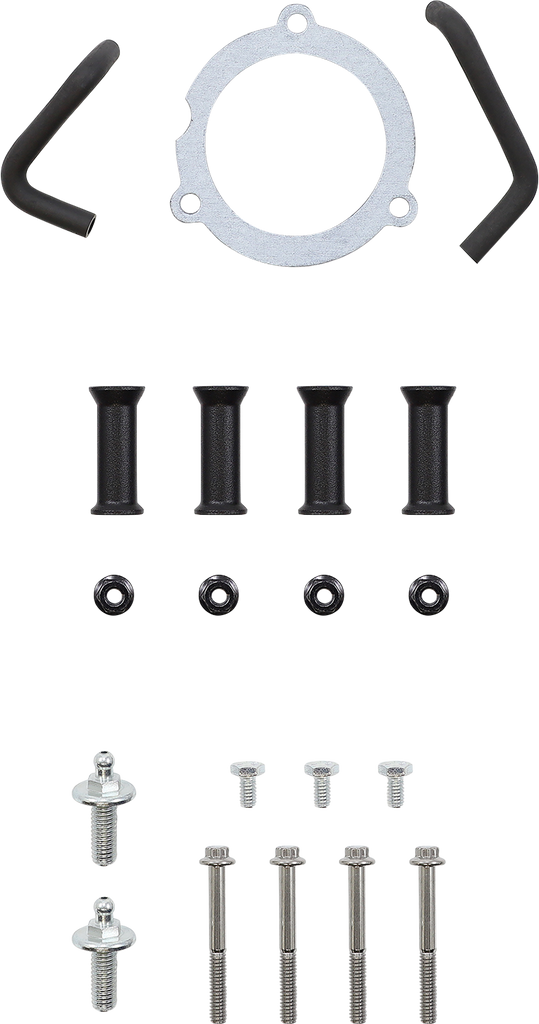 Vance & Hines VO2 Insight Air Intake Kit - Black Wrinkle (Part 41077)