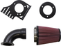 COBRA Cone Air Intake - Black - Softail 606-0104-06B-SB - Team Dream Rides