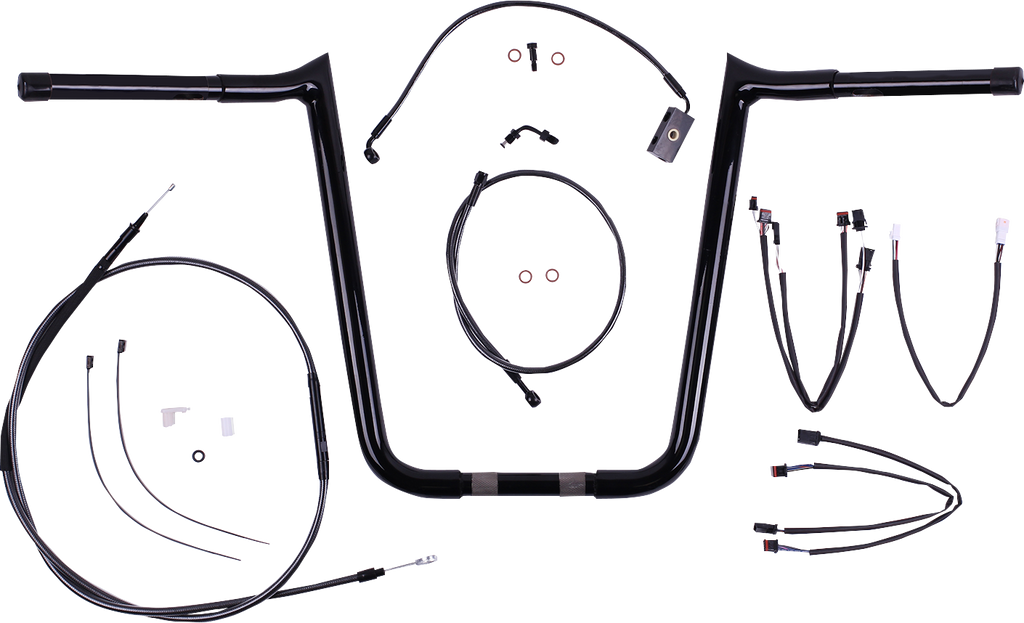 MAGNUM SHIELDING Handlebar Kit - Viking - 14" - Black Pearl* 48894-314 - Team Dream Rides