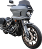 Klock Werks Flare® Windshield for FXLRST, Dark Smoke, KWW-02-0607-DS