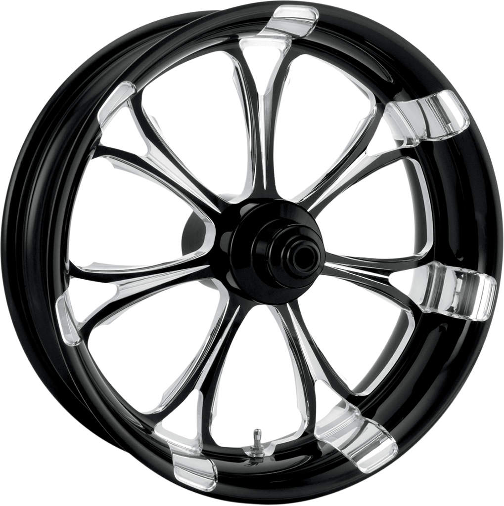 PERFORMANCE MACHINE (PM) Wheel - Paramount - Front - Dual Disc/with ABS - Platinum Cut* - 21x3.5 - '08+ FLD 12047106PARJBMP