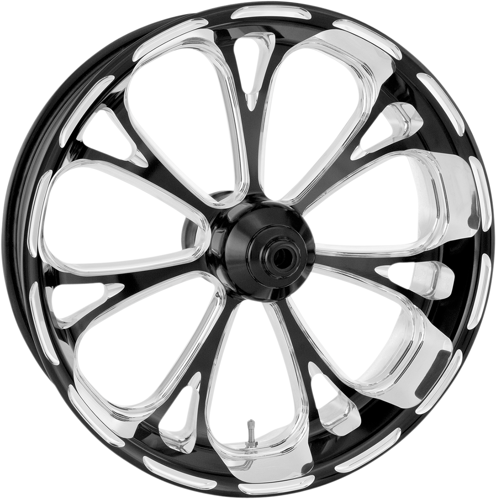 PERFORMANCE MACHINE (PM) Wheel - Virtue - Front - Dual Disc/without ABS - Platinum Cut* - 21x3.5 - '14+ FL 12027106VIRJBMP