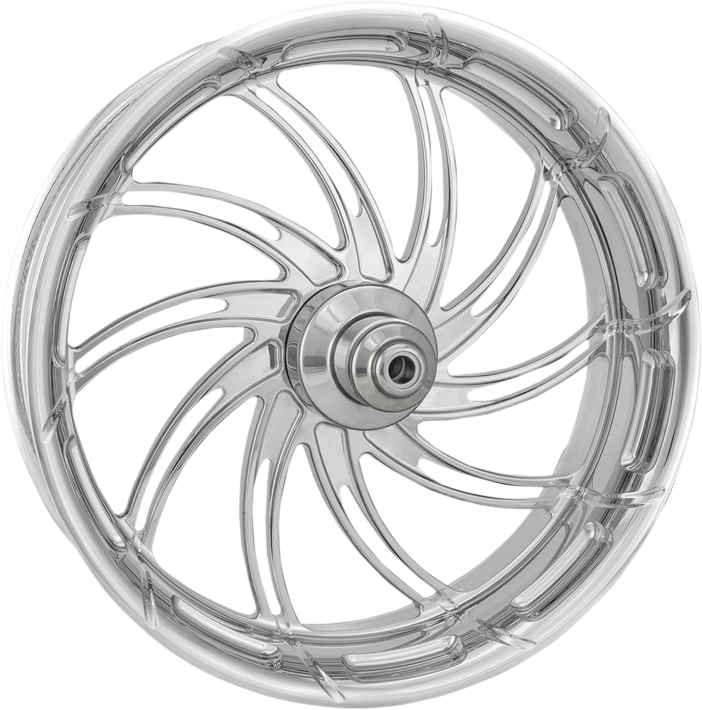 PERFORMANCE MACHINE (PM) Wheel - Supra - Front - Dual Disc/without ABS - Chrome - 21x3.5 - '14+ FL 12027106SUPAJCH