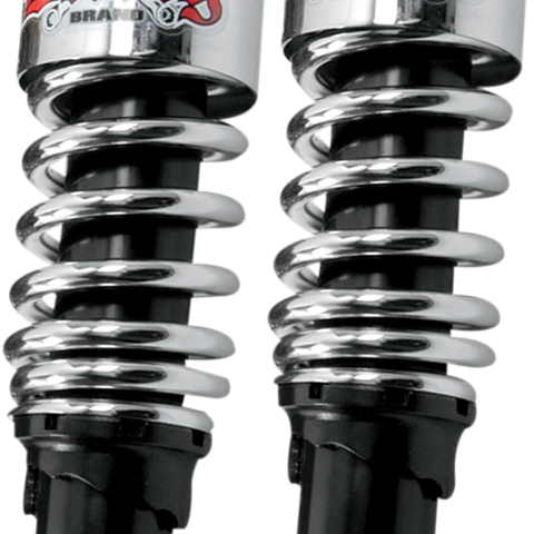 Burly Brand Slammer Shock - 10.5 inch Eye-to-Eye, Chrome B28-1201