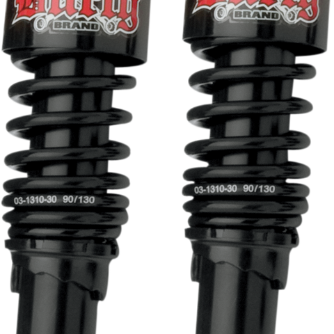 Burly Brand Slammer Shock - 10.5 Inch Eye-to-Eye, Black B28-1201B