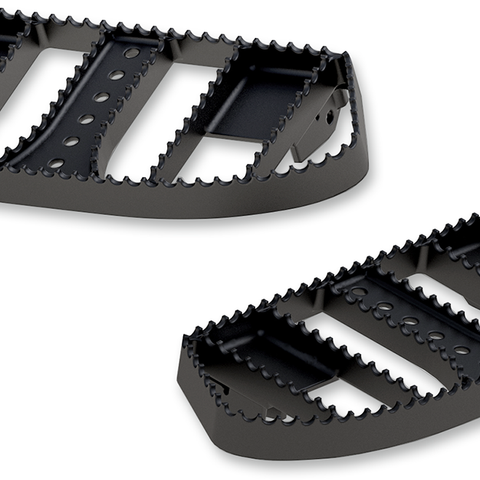 BURLY BRAND MX Driver Floorboards for Harley-Davidson M8 Softail – Black B13-1050B